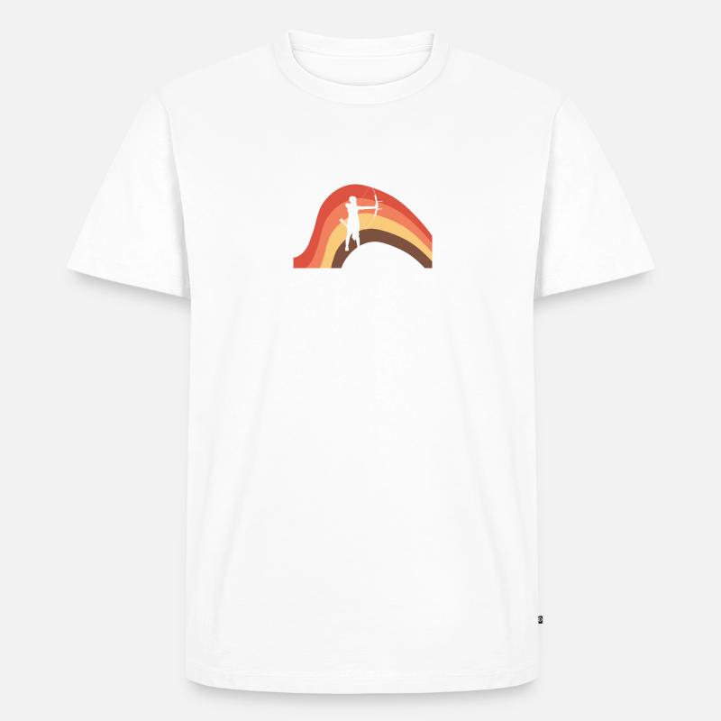 Bogenschütze Bogen Schießsport - Männer Premium Bio T-Shirt - undefined