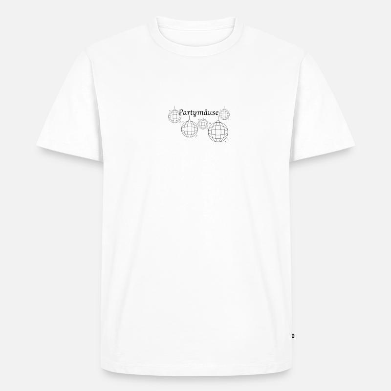 Partymäuse - Männer Premium Bio T-Shirt - undefined