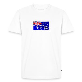 Australie - T-shirt Premium bio Homme - blanc - Devant - Nico (187cm)