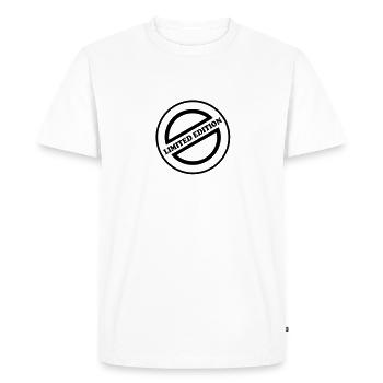 Limited Edition - T-shirt Premium bio Homme - blanc - Devant - Nico (187cm)