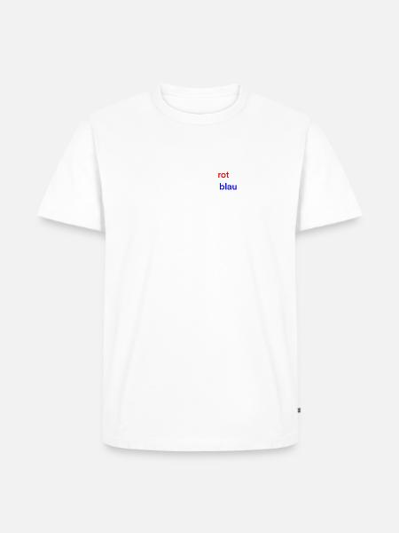 du bist alt - Männer Premium Bio T-Shirt - Weiß