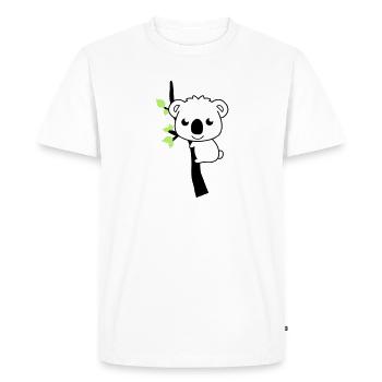 sweet_koala_002 - T-shirt Premium bio Homme - blanc - Devant - Nico (187cm)