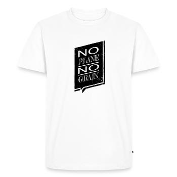 Funshirt Apprentice Tools Carpenter Funny Tshirts - Men's Premium Organic T-Shirt - white - Front - Nico (187cm)