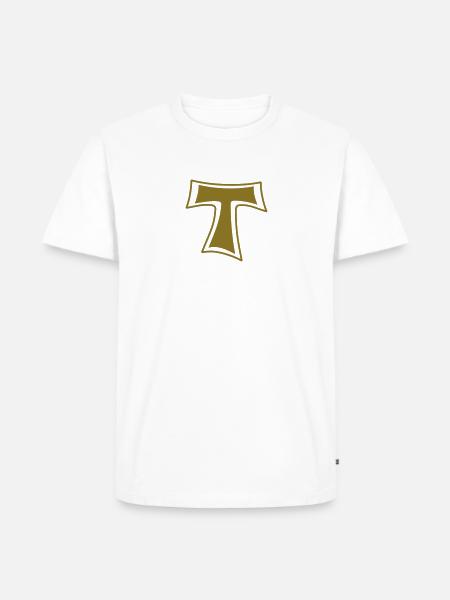 Tau Symbol einfarbig - Männer Premium Bio T-Shirt -