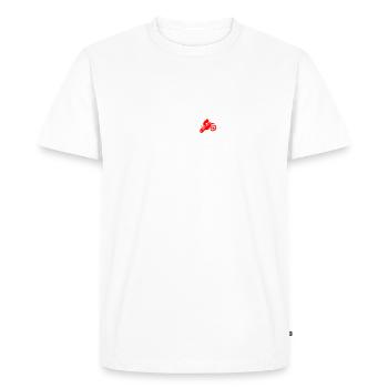 EVOLUTION motorcross biker motorcycle - Men's Premium Organic T-Shirt - white - Front - Nico (187cm)