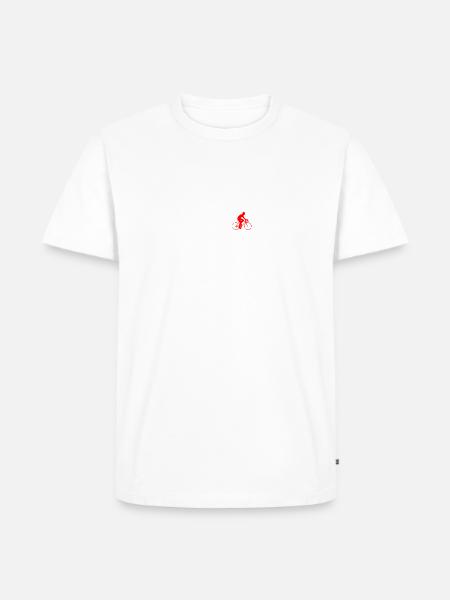 EVOLUTION bicycle cycling bike - Men's Premium Organic T-Shirt - white
