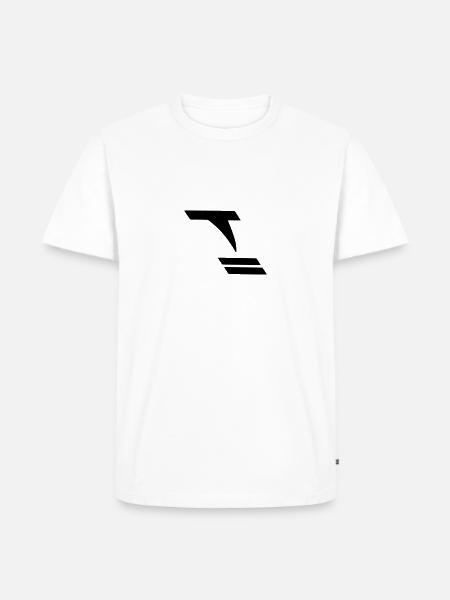 Tornado - Männer Premium Bio T-Shirt - Weiß