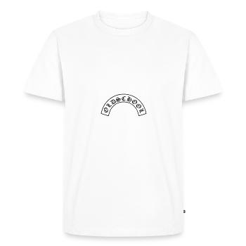 TOP BASCULE - T-shirt Premium bio Homme - blanc - Devant - Nico (187cm)
