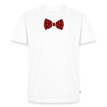 Mouche - T-shirt Premium bio Homme - blanc - Devant - Nico (187cm)