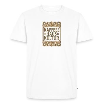 Culture du café - T-shirt Premium bio Homme - blanc - Devant - Nico (187cm)