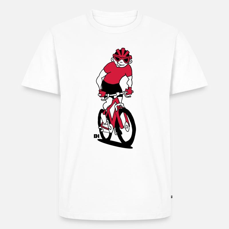 VTT v tc - T-shirt Premium bio Homme - blanc