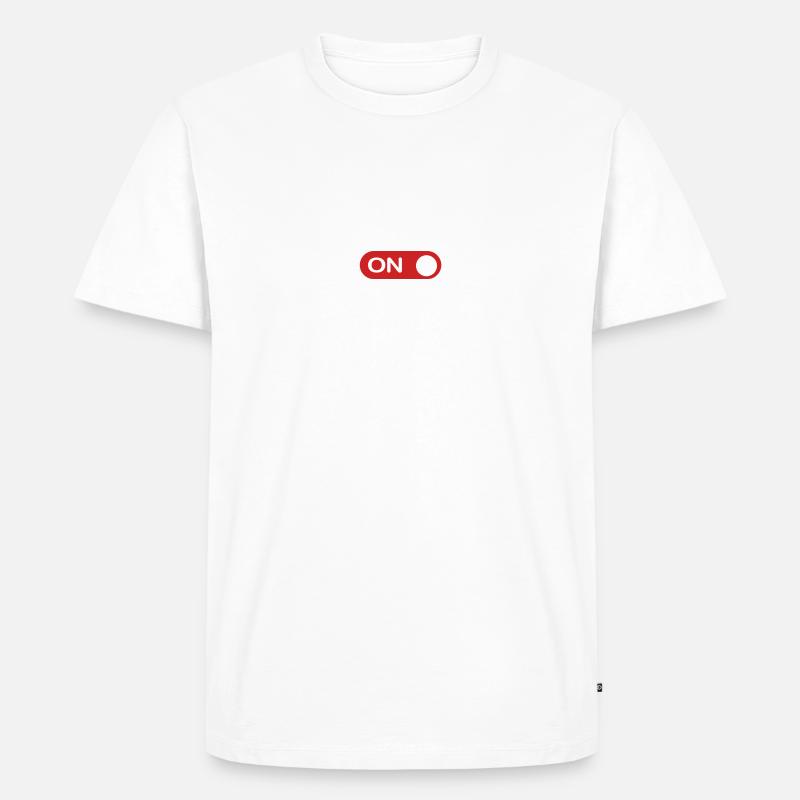 BEAST MODE - Männer Premium Bio T-Shirt - Weiß