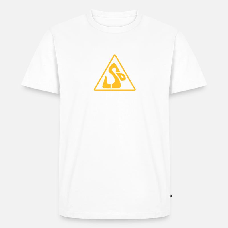 LSD Snake__V004 - Männer Premium Bio T-Shirt - Weiß