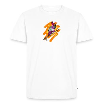 Quail / Quail Rollerblade - T-shirt Premium bio Homme - blanc - Devant - Nico (187cm)