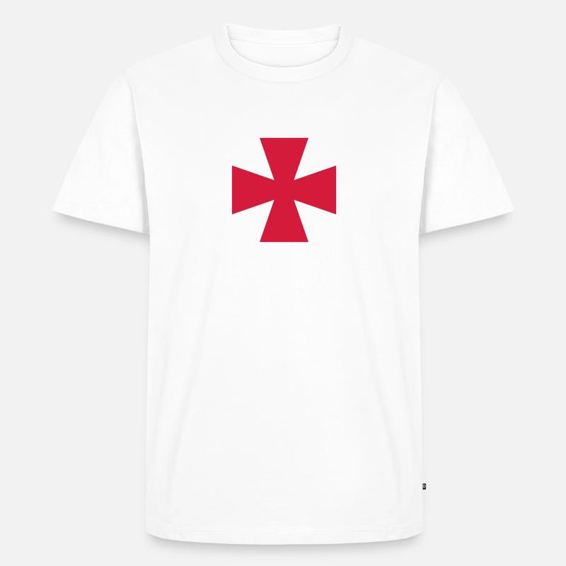 Hansa Jolle - Männer Premium Bio T-Shirt - Weiß
