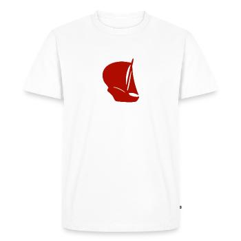 pirates Voilier - T-shirt Premium bio Homme - blanc - Devant - Nico (187cm)
