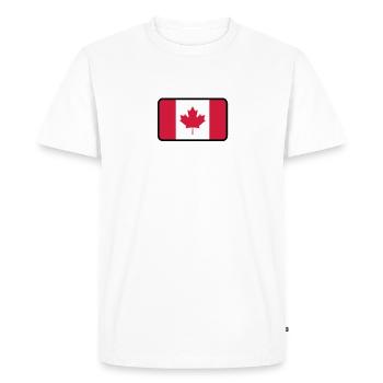 National Flag Of Canada - Men's Premium Organic T-Shirt - white - Front - Nico (187cm)