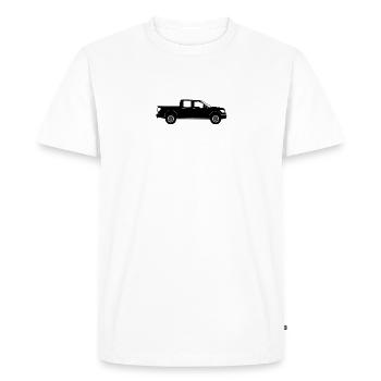 Pick-up - T-shirt Premium bio Homme - blanc - Devant - Nico (187cm)