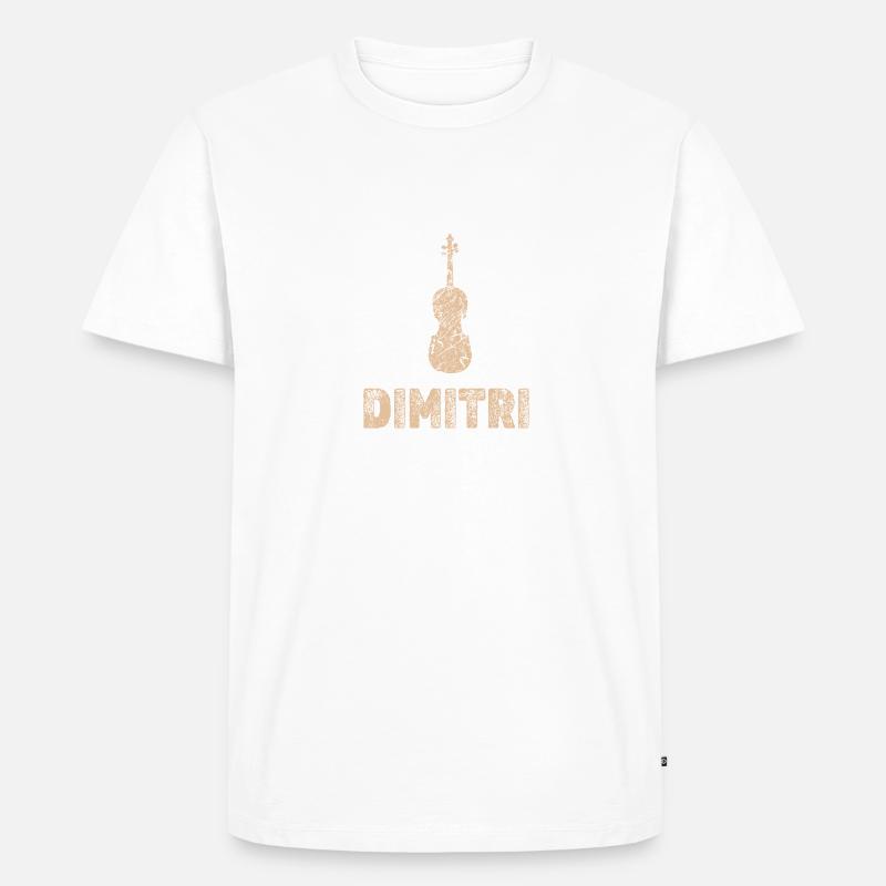 Bratsche Dimitri - Männer Premium Bio T-Shirt - undefined