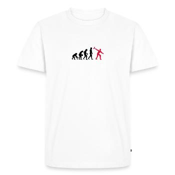 Icestock Evolution - T-shirt Premium bio Homme - blanc - Devant - Nico (187cm)
