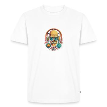 Albert Hofmann 2 - T-shirt Premium bio Homme - blanc - Devant - Nico (187cm)