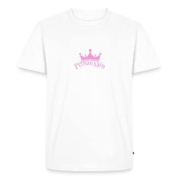 princesse - T-shirt Premium bio Homme - blanc - Devant - Nico (187cm)