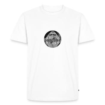 Foot Boy - Men's Premium Organic T-Shirt - white - Front - Nico (187cm)