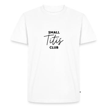 Petit Titis Club Tits Seins Costume de fête - T-shirt Premium bio Homme - blanc - Devant - Nico (187cm)