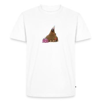 Hen night hen - Men's Premium Organic T-Shirt - white - Front - Nico (187cm)