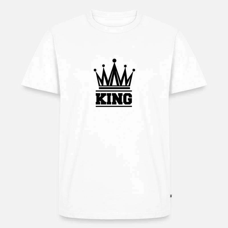 king krone 01 - Männer Premium Bio T-Shirt - undefined