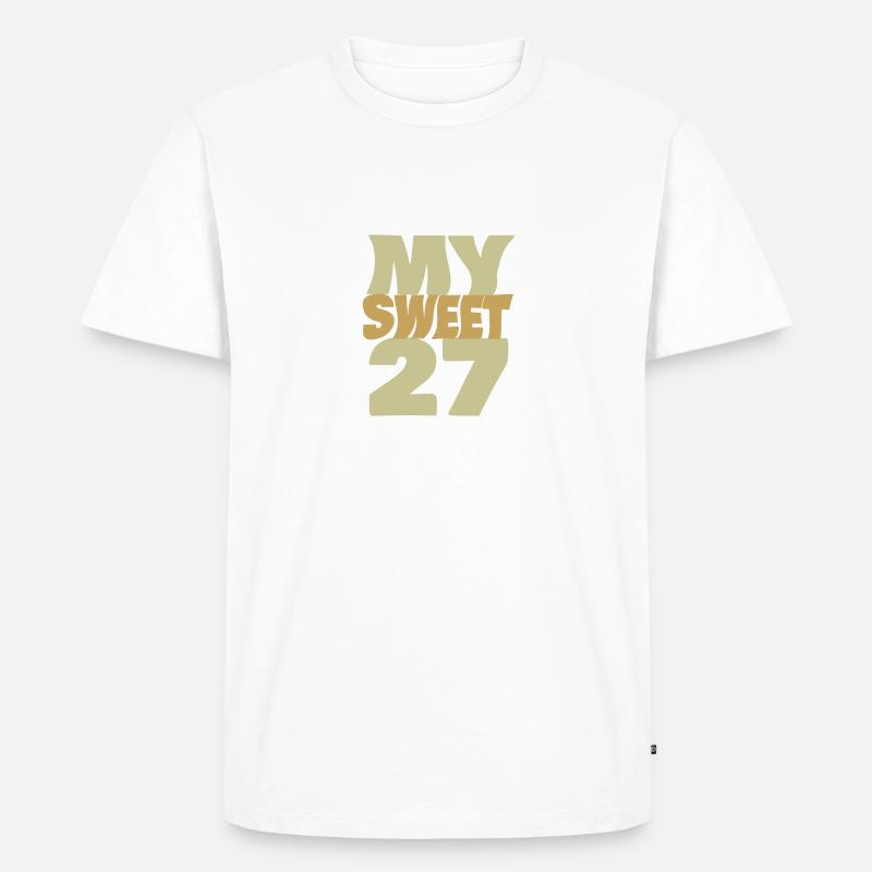 27 - Männer Premium Bio T-Shirt - undefined
