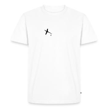 kunstflug Segelflugzeug Segelfliegen Segelflieger - Männer Premium Bio T-Shirt - Weiß - Vorne - Nico (187cm)