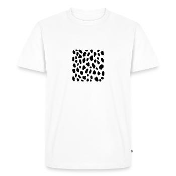 Dalmatien - T-shirt Premium bio Homme - blanc - Devant - Nico (187cm)