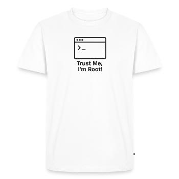 Croyez-moi, je suis Root - T-shirt Premium bio Homme - blanc - Devant - Nico (187cm)