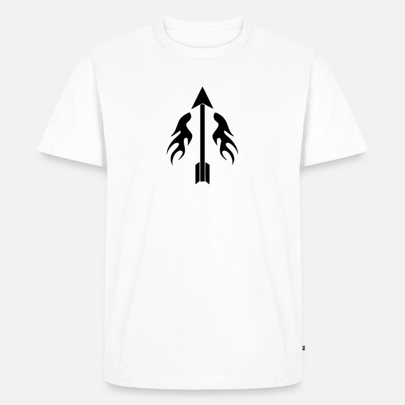 Truppen Bereit - Männer Premium Bio T-Shirt - Weiß