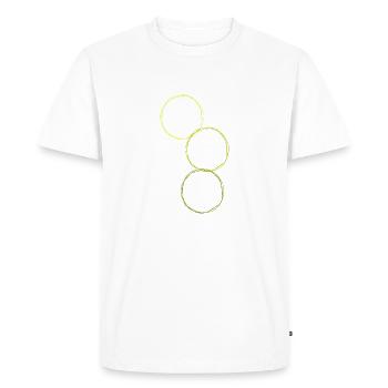 archery community relationship goals - Men's Premium Organic T-Shirt - white - Front - Nico (187cm)