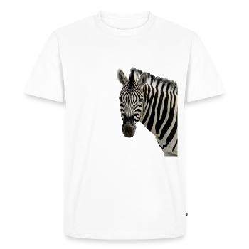 496A2265 Avec accentuation NR copie2 - T-shirt Premium bio Homme - blanc - Devant - Nico (187cm)