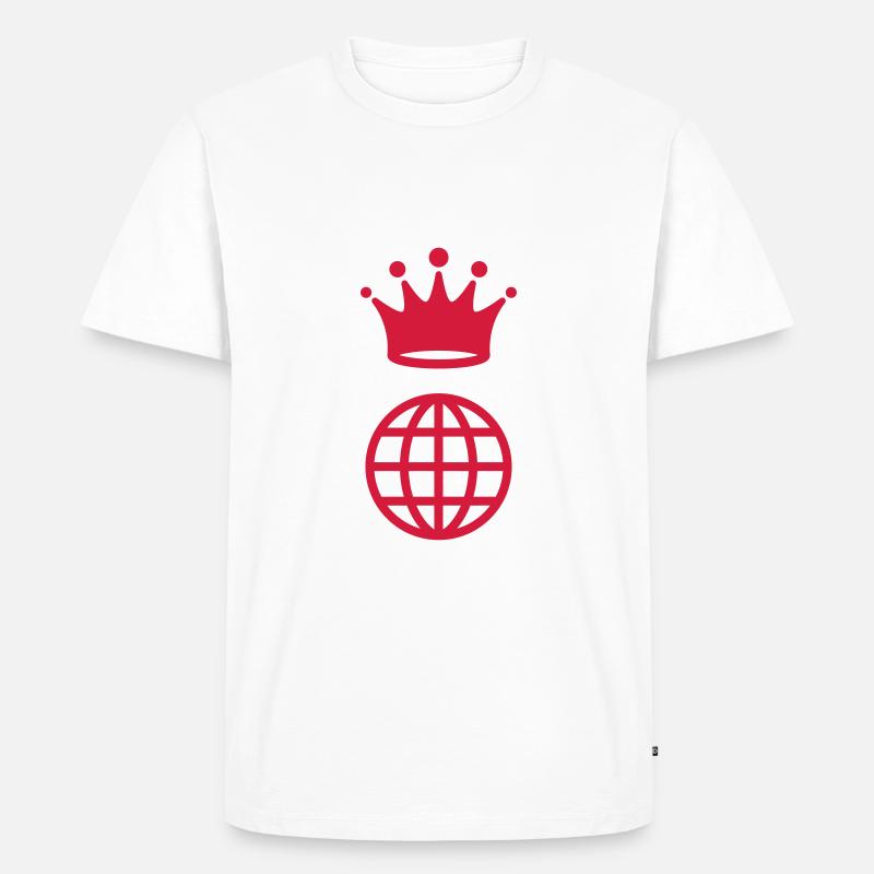 Webmaster Internet Web Geek Website - Männer Premium Bio T-Shirt - Weiß