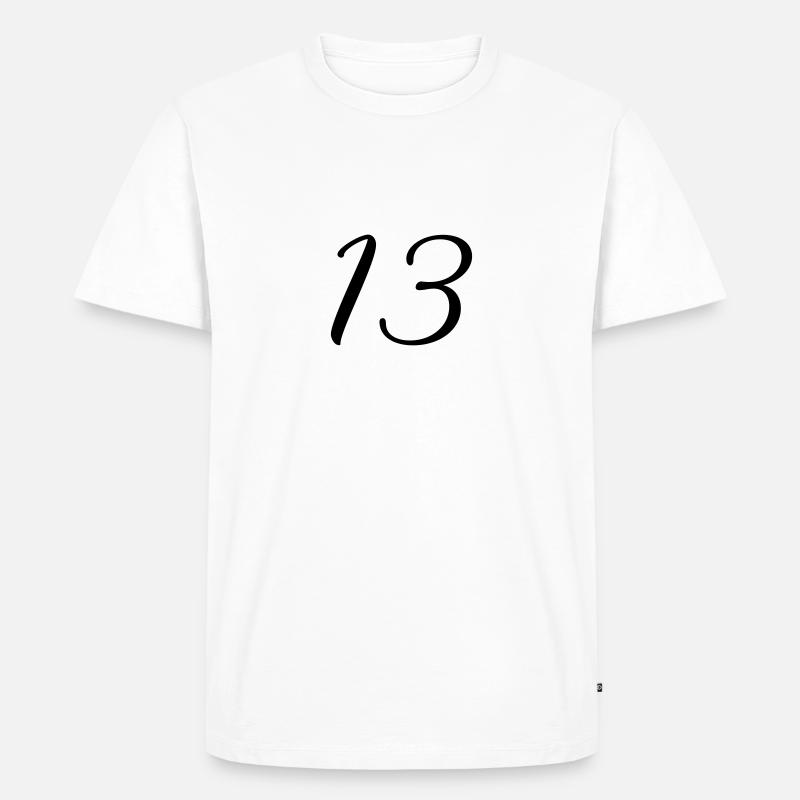 13 - Männer Premium Bio T-Shirt - undefined