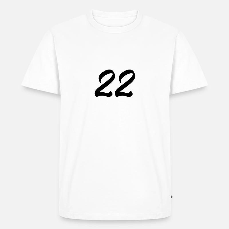 22 - Männer Premium Bio T-Shirt - undefined