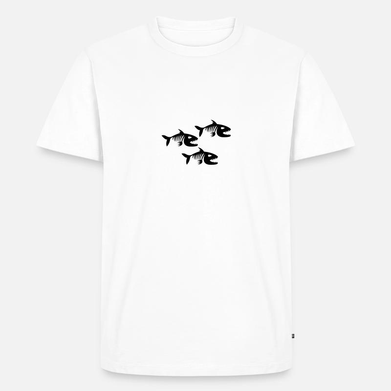 killer piranhas - Männer Premium Bio T-Shirt - undefined