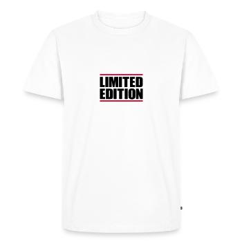 édition limitée - T-shirt Premium bio Homme - blanc - Devant - Nico (187cm)
