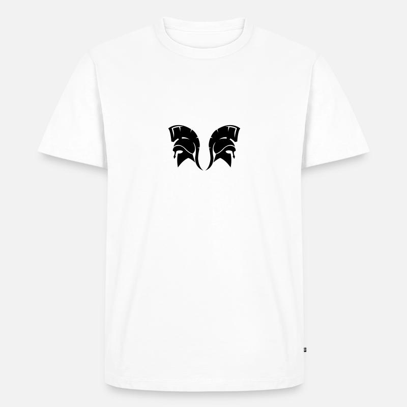 sparta helm 002 - Männer Premium Bio T-Shirt - undefined