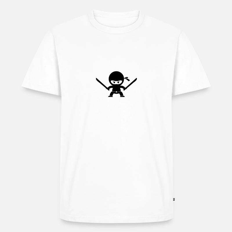 ninja - Männer Premium Bio T-Shirt - undefined