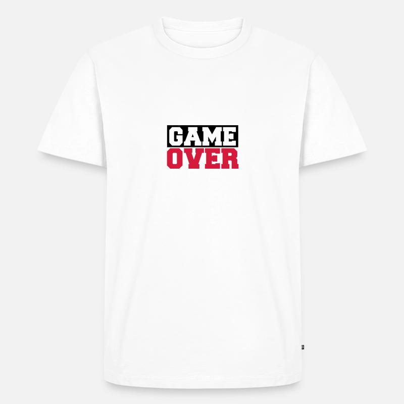 game over - Männer Premium Bio T-Shirt - undefined