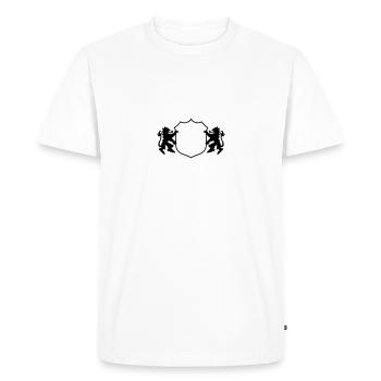 Armoiries - T-shirt Premium bio Homme - blanc - Devant - Nico (187cm)
