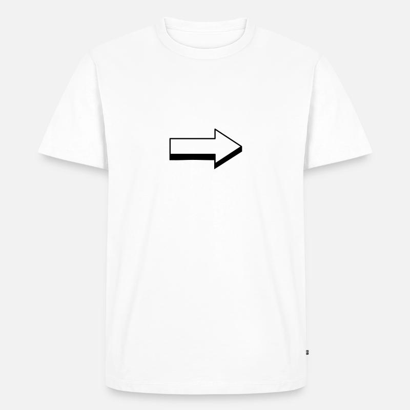 pfeil - Männer Premium Bio T-Shirt - undefined