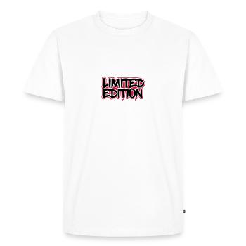 limited edition - T-shirt Premium bio Homme - blanc - Devant - Nico (187cm)