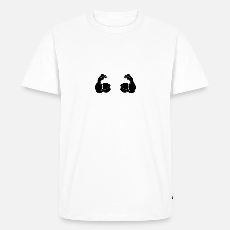 bizeps 2 - Männer Premium Bio T-Shirt - undefined