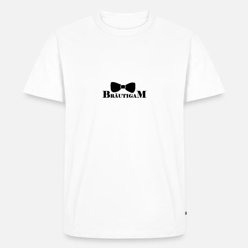 bräutigam 01 - Männer Premium Bio T-Shirt - undefined